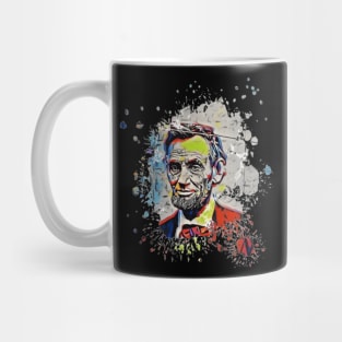 Abraham Lincoln art design Mug